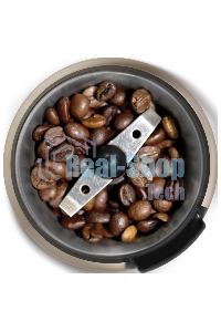 Кофемолка Zigmund & Shtain ZCG-08 150 Вт, 40 г, коричневый