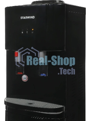 Кулер для воды Starwind SW-1113EB, верхняя загрузка, нагрев 95 °С, охлаждение 10 °С, черный