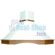 Вытяжка каминная Elikor Форест 90П-650-П3Д бежевый/дуб, 125.3 см, 650 куб. м/ч, 56 дБ