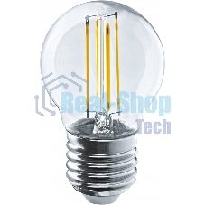 Лампа светодиодная ОНЛАЙТ 80885 OLL-F-G45-12-230-4K-E27