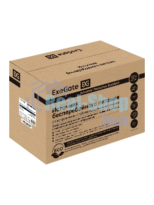 Источник бесперебойного питания ExeGate EP287659RUS SpecialPro Smart LLB-3000.LCD.AVR.C13.RJ.USB 3000VA/1800W, LCD, AVR, 6*IEC-C13, RJ45/11, USB, черный