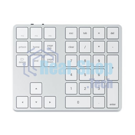 Цифровой блок Satechi ST-XLABKS беспроводной, Bluetooth, серебристый