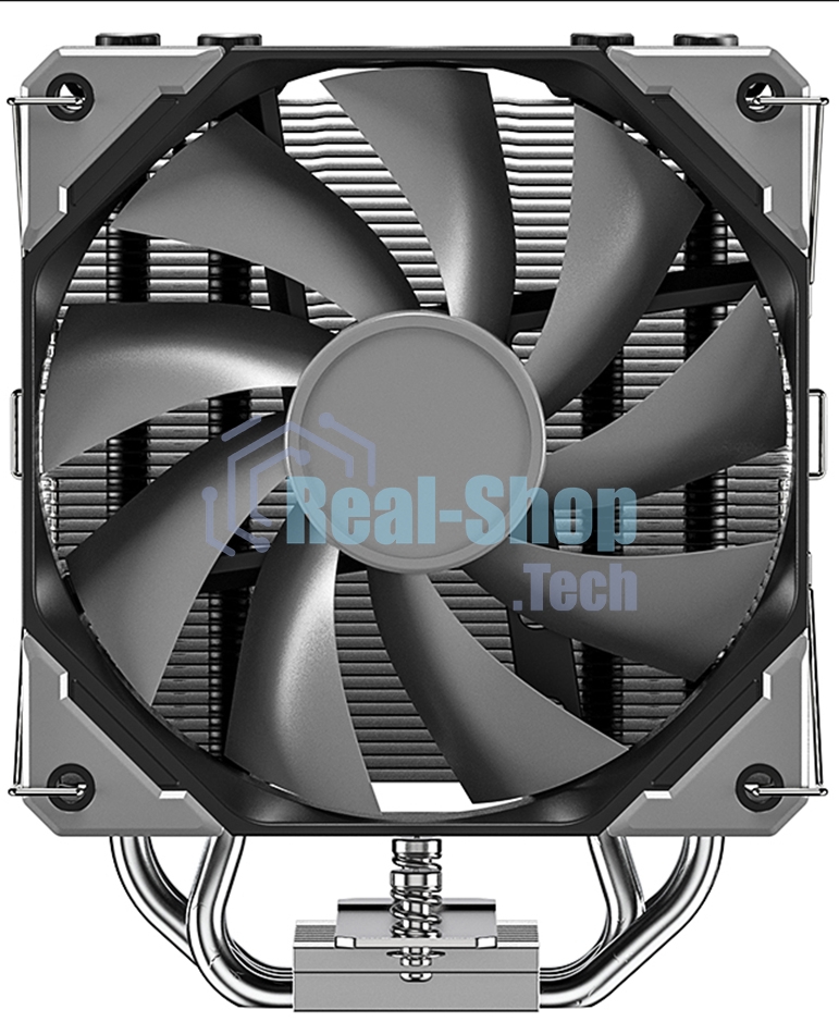 Кулер Cooler ID-Cooling SE-214-XT BASIC черный/серебристый 120мм алюминий+медь 1800rpm 27db 4-pin 180W 150мм