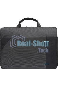 Сумка для ноутбука Сумка Continent CC-205Gb,(нейлон, серый, с голубой отстрочкой, 15,6'')