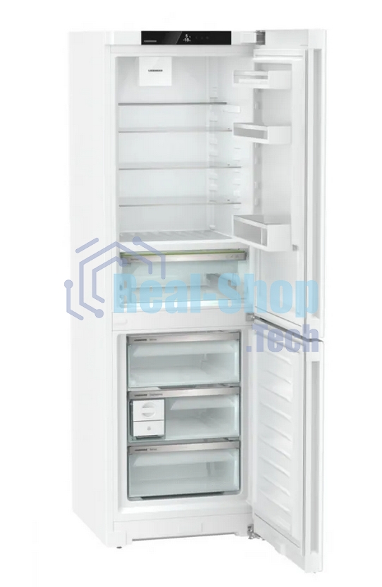 Холодильник Liebherr CBNC 5223-22 001 белый двухкамерный 216/94л морозилка снизу, No Frost