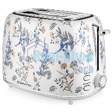 Тостер BRAYER BR2103 белый, 1080 Вт, 2 слота