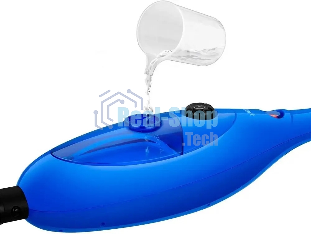 Швабра паровая Kitfort КТ-3927 синий/черный