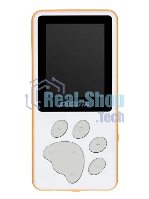 Плеер Hi-Fi Flash Digma S4 8Gb белый/оранжевый/1.8