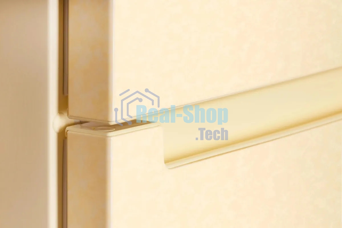 Холодильник Nordfrost NRB 164NF Me бежевый мрамор двухкамерный 238/105 л морозилка снизу, капельная система