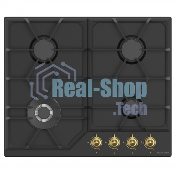 Газовая варочная панель Zigmund & Shtain G 19.6 B черный