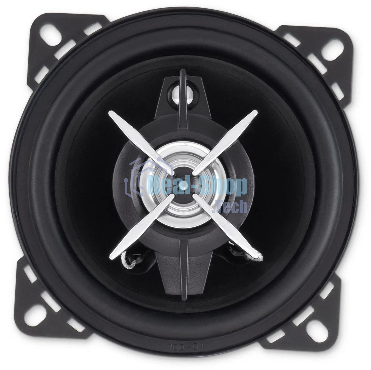 Колонки автомобильные Digma DCA-T402 180Вт 86дБ 4Ом 10см (4дюйм) (ком.:2кол.) коаксиальные двухполосные