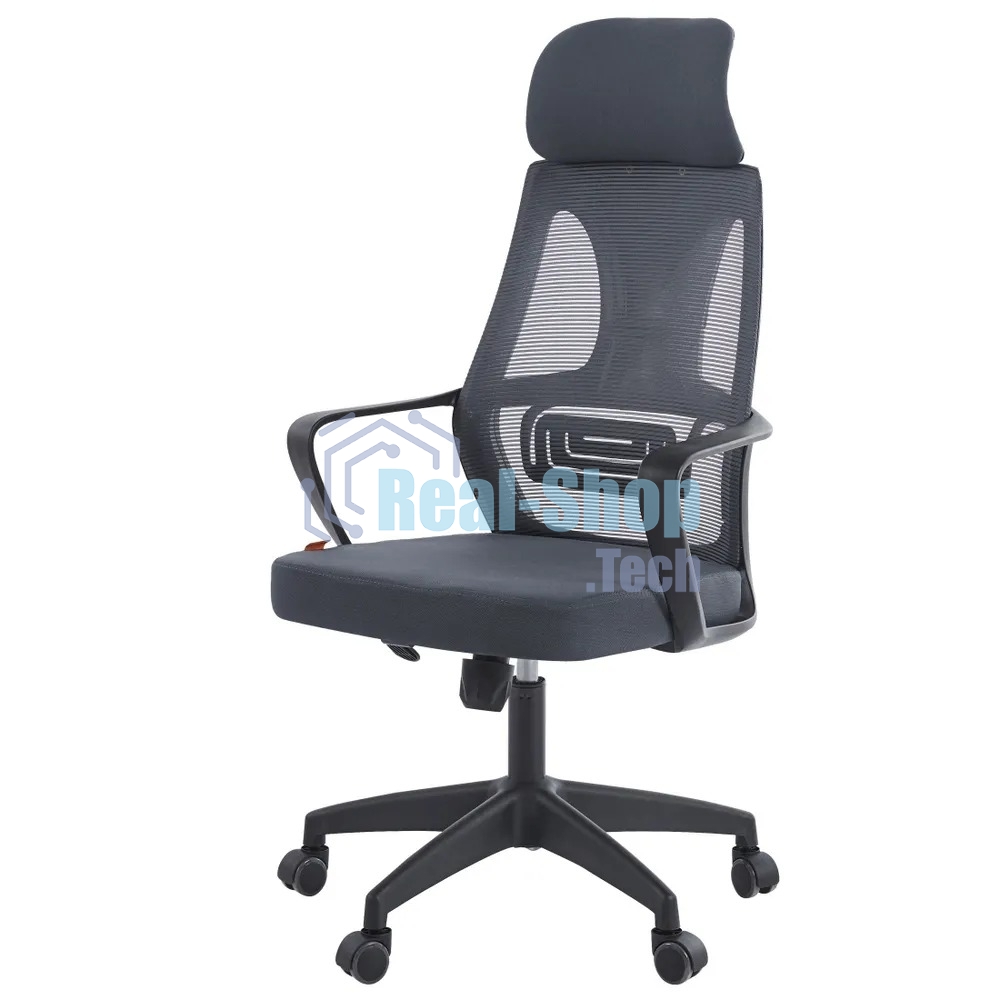 Кресло компьютерное Chairman CH636 темно-серый, черный пластик