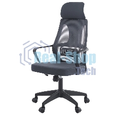 Кресло компьютерное Chairman CH636 темно-серый, черный пластик