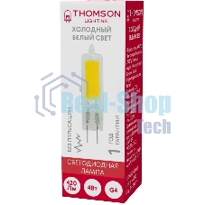 Лампа cветодиодная LED Thomson TH-B4219 G4, капсульная, 4Вт, 6500К, белый холодный, 1 шт.