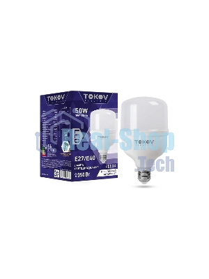 Лампа светодиодная TOKOV ELECTRIC 50Вт HP 4000К Е40/Е27 176-264В