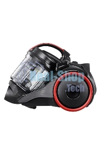 Пылесос Samsung VC15K4116VR/EV красный/черный, 390/1500 Вт, уборка сухая, пылесборник контейнер 1.3 л