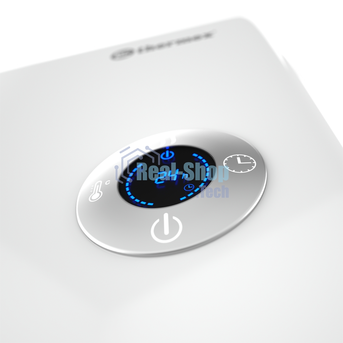 Конвектор Thermex Frame 2000E белый, 2000 Вт, 25 м2, термостат, дисплей