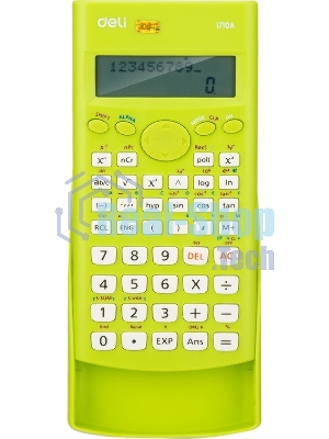 Калькулятор научный Deli E1710A/GRN зеленый 10+2-разр.