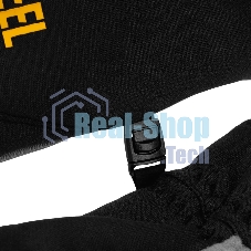 Перчатки универсальные Denzel 68087 искусственный мех, работа с сенсорным экраном, размер 9