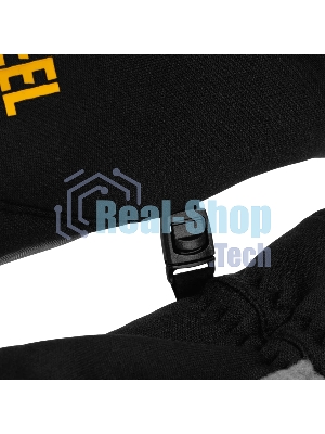 Перчатки универсальные Denzel 68087 искусственный мех, работа с сенсорным экраном, размер 9