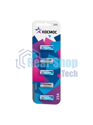 Элемент питания 23А 12V Alkaline 5BL для автосигнализации Космос