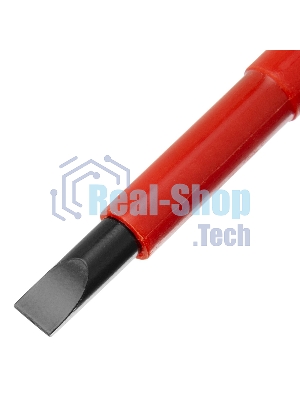 Набор отверток Сибртех диэлектрических до 1000в тестер crv двухкомпонентные рукоятки (7 шт.)