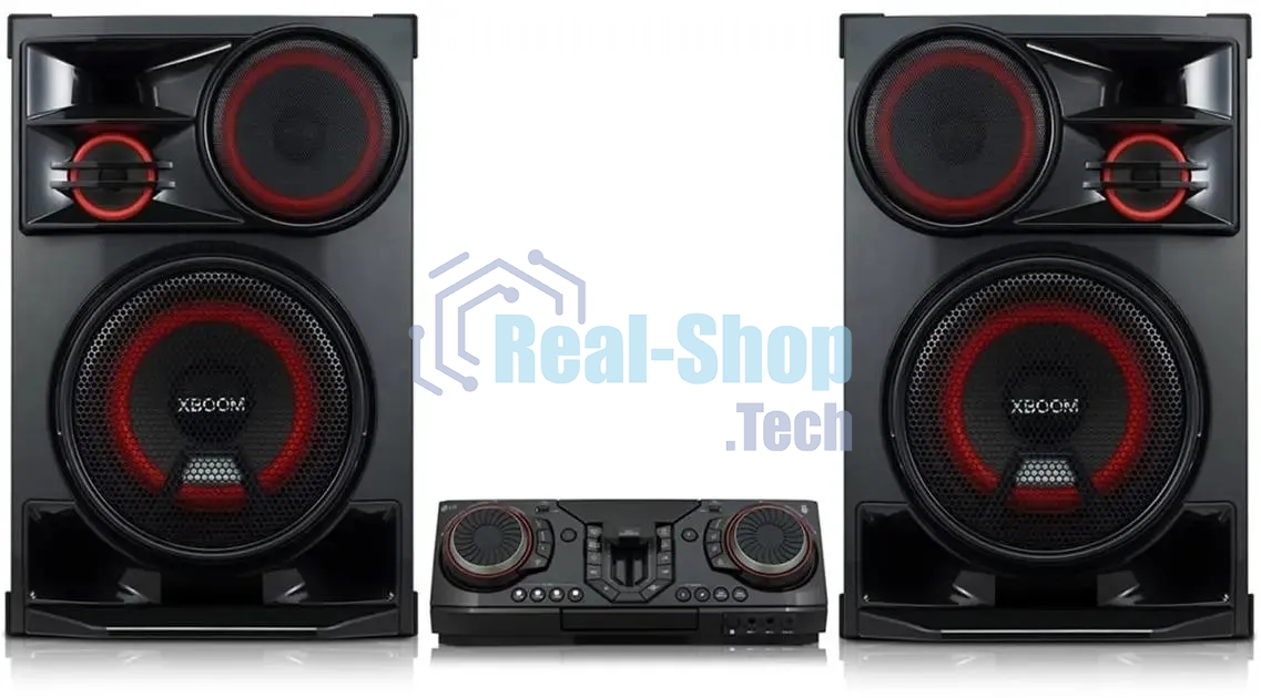 Минисистема LG CL98-FS черный 3500Вт FM USB BT