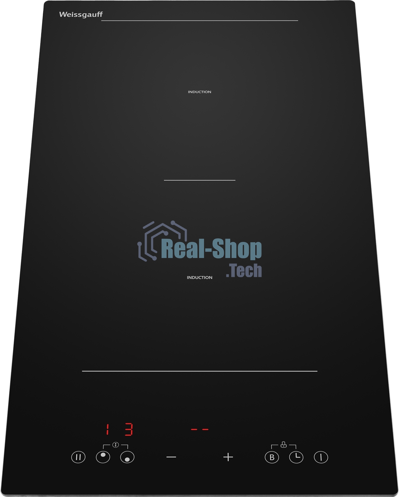 Индукционная варочная панель стеклокерамическая Weissgauff HI 32 BSCM Flex