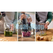 Блендер погружной Bosch MSM4B670 1000Вт черный