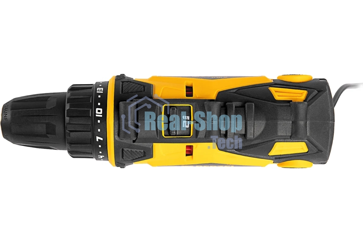 Дрель-шуруповерт сетевая Denzel SD-300-10, 300Вт