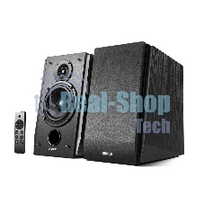 Колонки Edifier R1855DB Black Активные, 70W RMS, 60-20000Гц, дерево, пульт ДУ, Bluetooth 5.0,выход на сабвуфер,Opt/Coaxial,2 RCA
