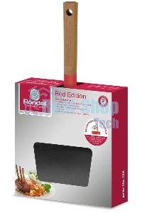 Сковорода Rondell Red Edition RDA-1005, 26 см, без крышки, красный