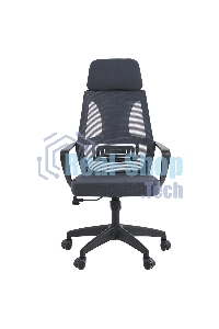 Кресло компьютерное Chairman CH636 темно-серый, черный пластик