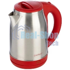 Чайник электрический ENERGY E-201 1,8 л, сталь, красный (164125)