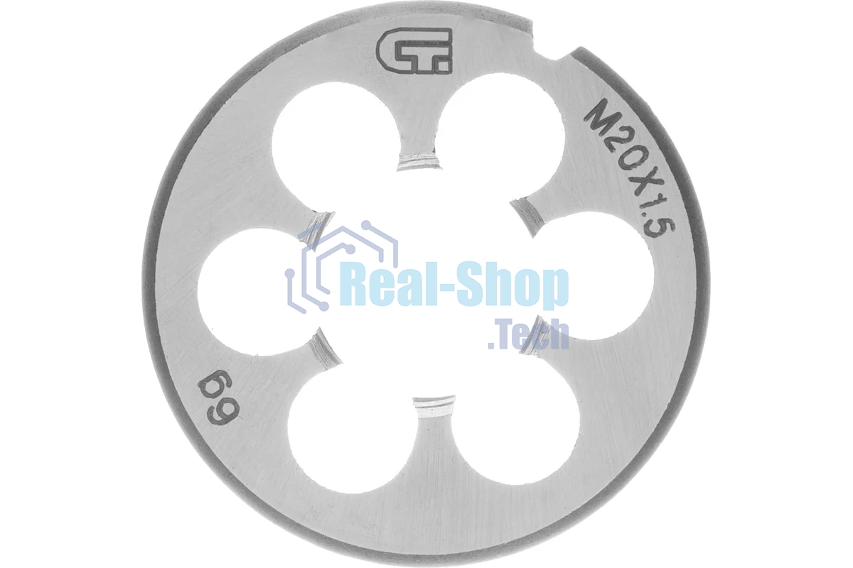 Плашка Сибртех М20x1,5 мм