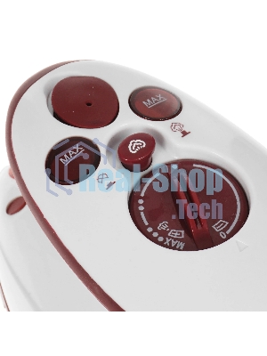 Утюг Pioneer SI1001 белый/брусничный, 420 Вт, 20 г/мин, 40 мл