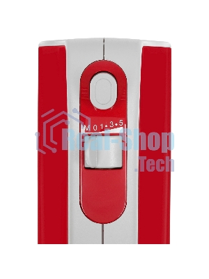 Миксер Bosch MFQ40303 красный, ручной, 500 Вт, 5 скоростей
