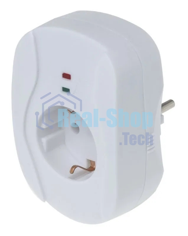 Сетевой фильтр Buro 100SH-Plus-W (1 розетка) белый (коробка)