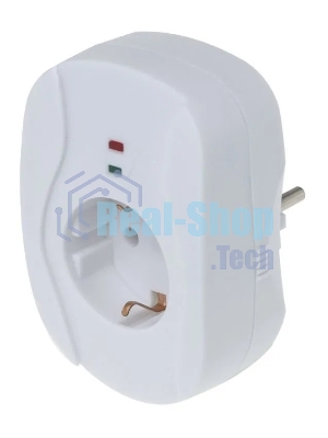 Сетевой фильтр Buro 100SH-Plus-W (1 розетка) белый (коробка)