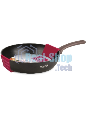 Сковорода Rondell Fest RDA-1338, 24 см, без крышки, черный