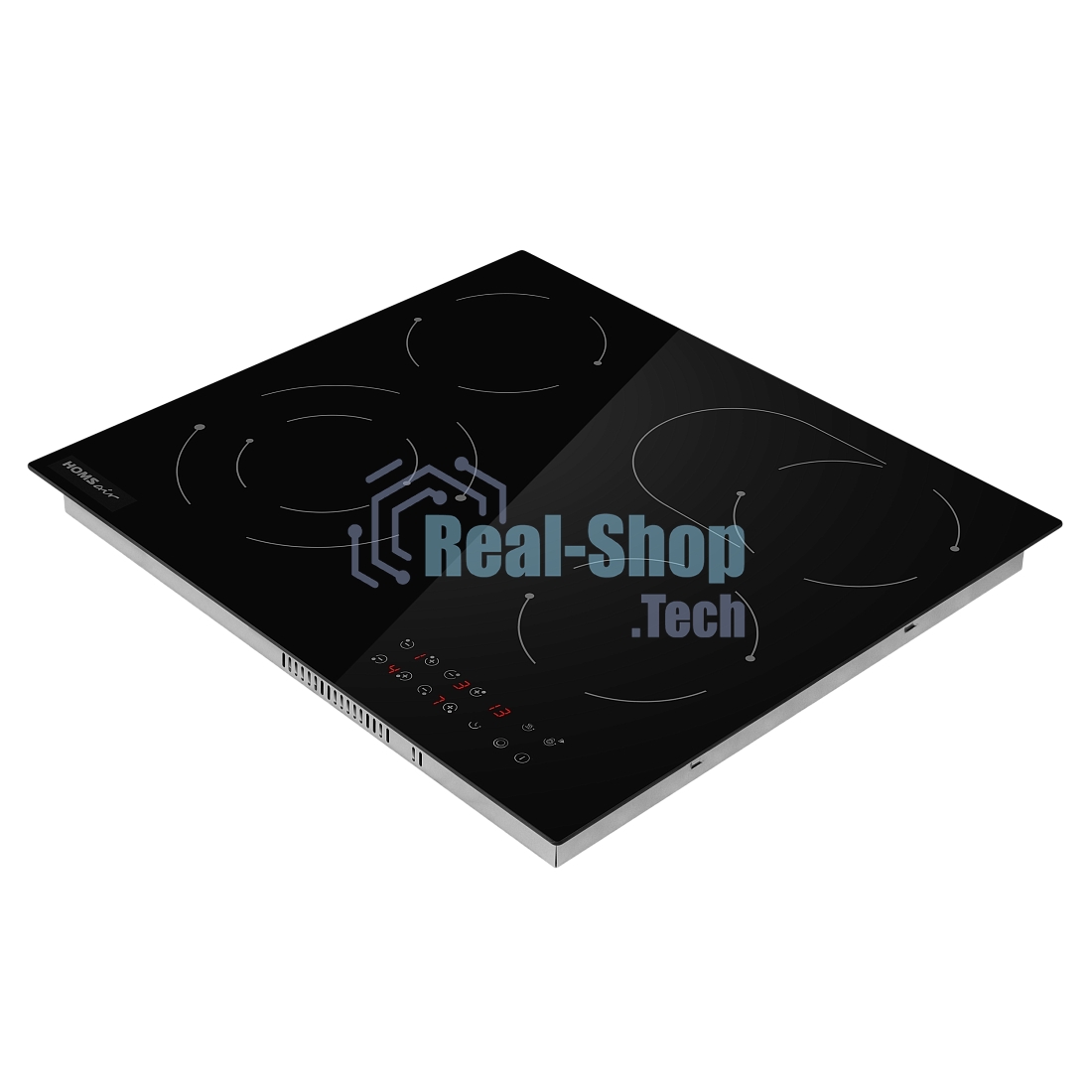 Электрическая варочная панель HOMSair HVС64SMDBK Hi-Light, независимая, черный