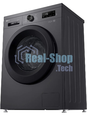 Стиральная машина LG F2Y1WS6J темно-серый, загрузка фронтальная 6,5 кг, 1200 об/мин., класс: A