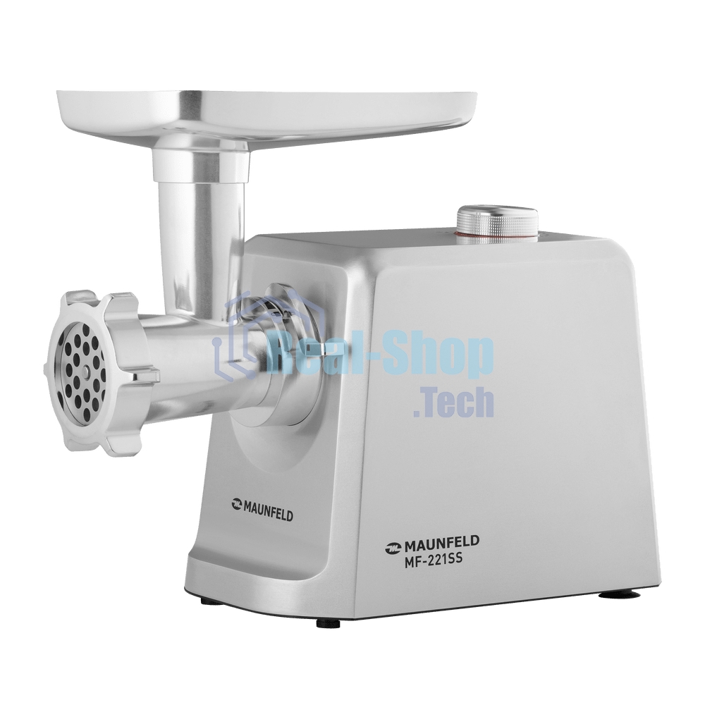Мясорубка электрическая Maunfeld MF-221SS нержавеющая сталь, 1800 Вт