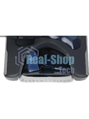 Пылесос вертикальный Tefal X-Force Flex 11.60 Aqua TY9890WO синий/серый, питание от аккумулятора, 130 Вт, уборка сухая/влажная, пылесборник 0.9 л