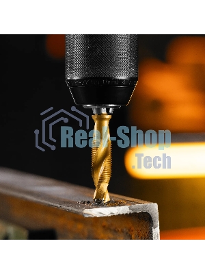 Сверло-метчик Denzel М12 х 1,25 мм, Р6М5