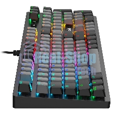 Клавиатура проводная A4Tech Bloody B828N USB черный/серый