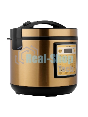Мультиварка Centek CT-1495 черный/золотистый, 5.0 л, 42 программы + Мультишеф