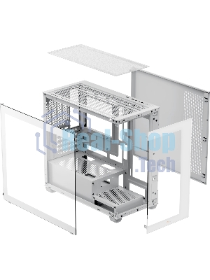 Корпус Ocypus Gamma C52 WH, Mini-Tower, белый
