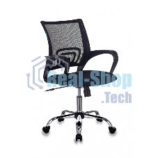 Кресло компьютерное Бюрократ CH-695N/SL/BLACK спинка сетка черный TW-01, сиденье черный TW-11, крестовина хром