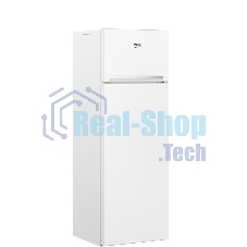 Холодильник Beko DSMV5280MA0W белый двухкамерный 210/46л морозилка сверху, капельное